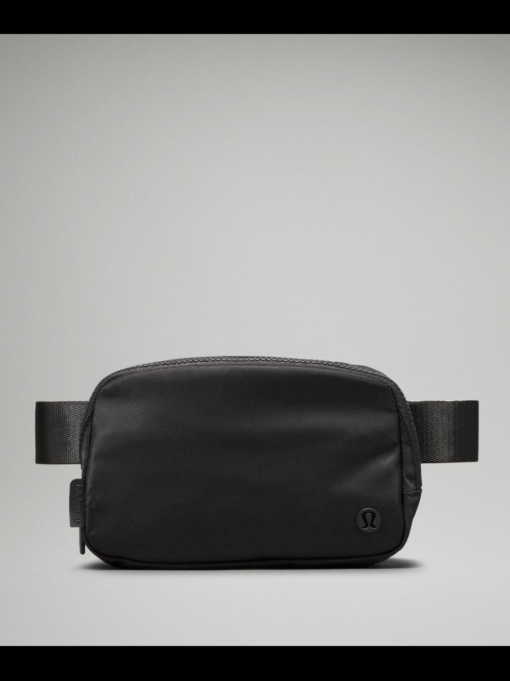 NWT lululemon athletica Everywhere Belt Bag with Long Strap 1L Black/Black